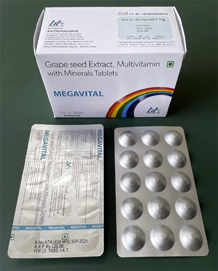  pharma franchise pcd in maharashtra ASA Pharma -	TAB MEGAVITAL.JPG	